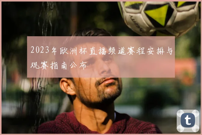 2023年欧洲杯直播频道赛程安排与观赛指南公布